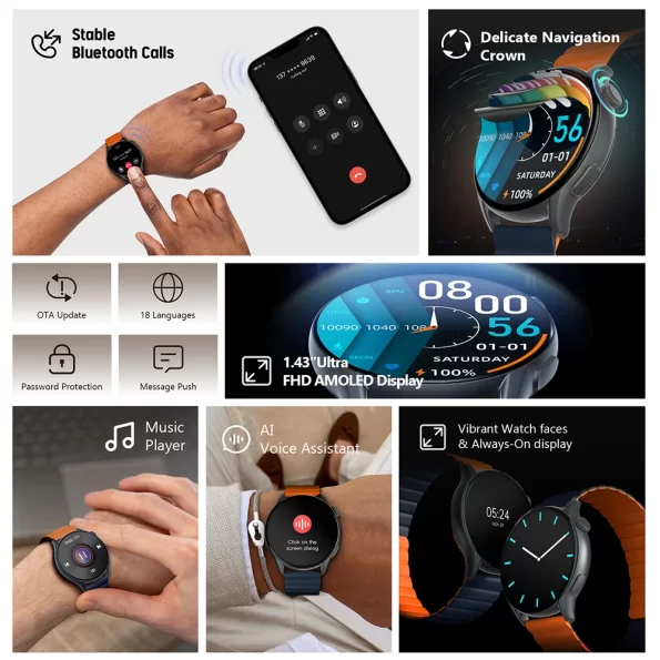 2 Kieslect smartwatch tunisie