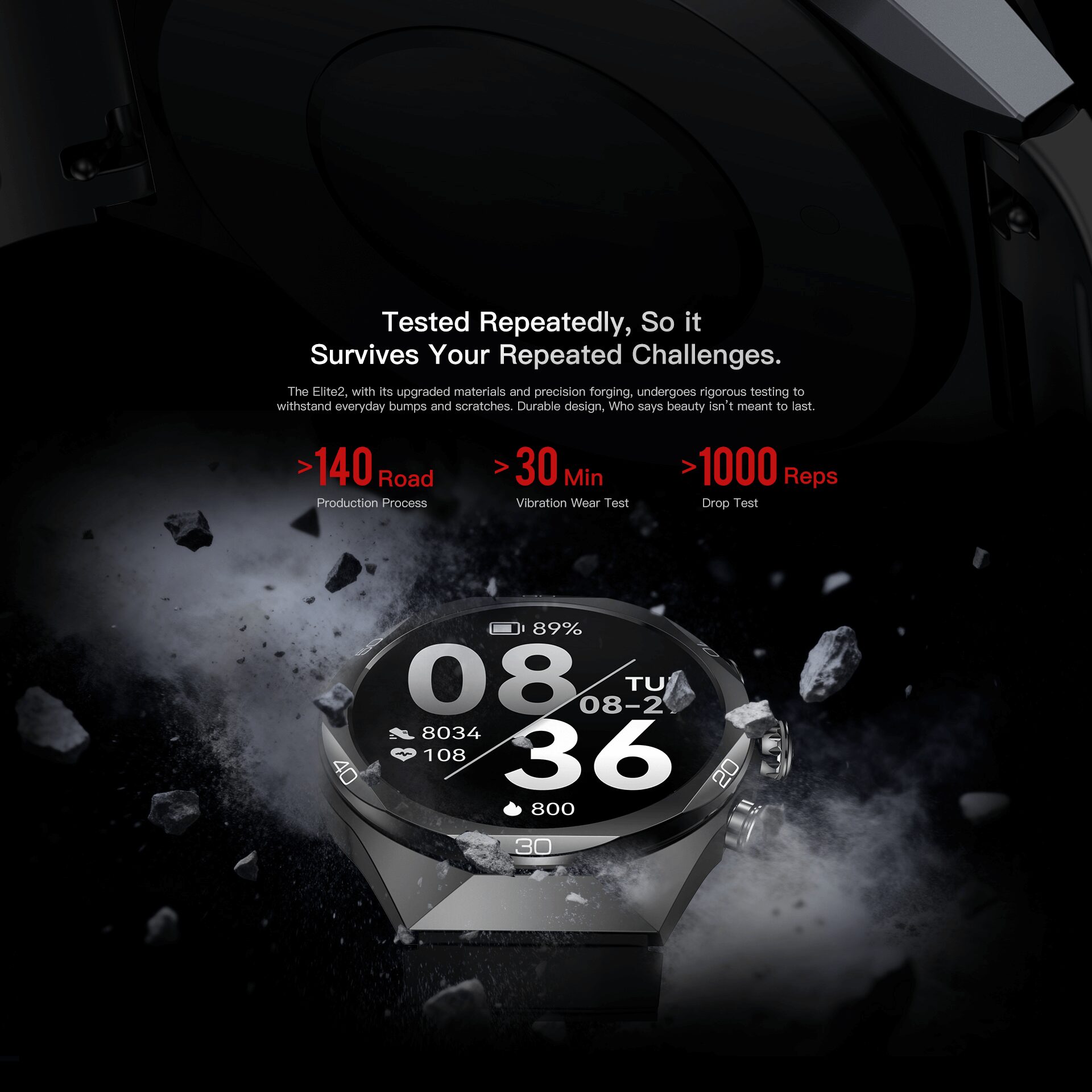 Kieslect Elite 2 - Kieslect : smartwatch tunisie